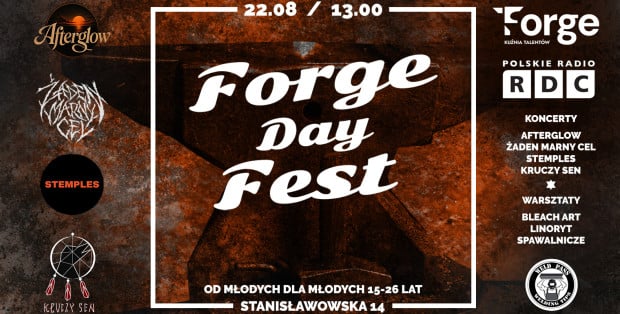 Forge Day Fest – bezpłatny festiwal dla młodych w Warszawie