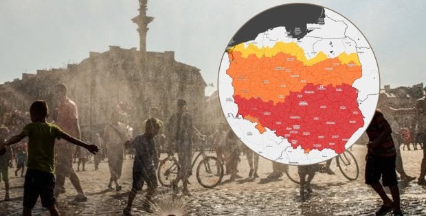Upał w niemal całej Polsce. Na Mazowszu najwyższy stopień ostrzeżeń IMGW