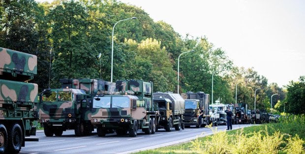 Wojsko na Wisłostradzie. Tak wyglądała próba defilady na 15 sierpnia
