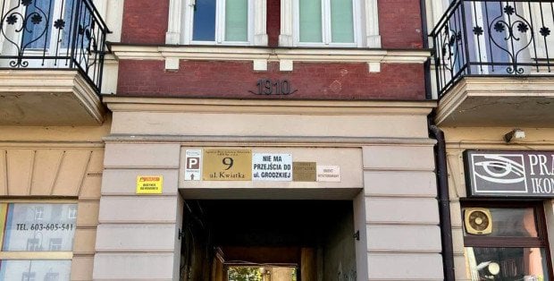 Kamienica przy ul. Kwiatka 9 w Płocku wpisana do rejestru zabytków. To jeden z najciekawszych budynków płockiej starówki