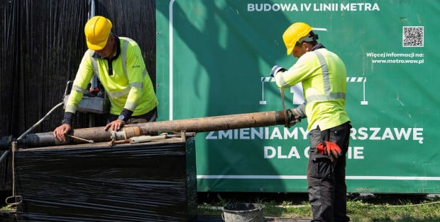Kiedy powstanie metro na Białołęce? Zaczęły się pierwsze prace pod budowę M4