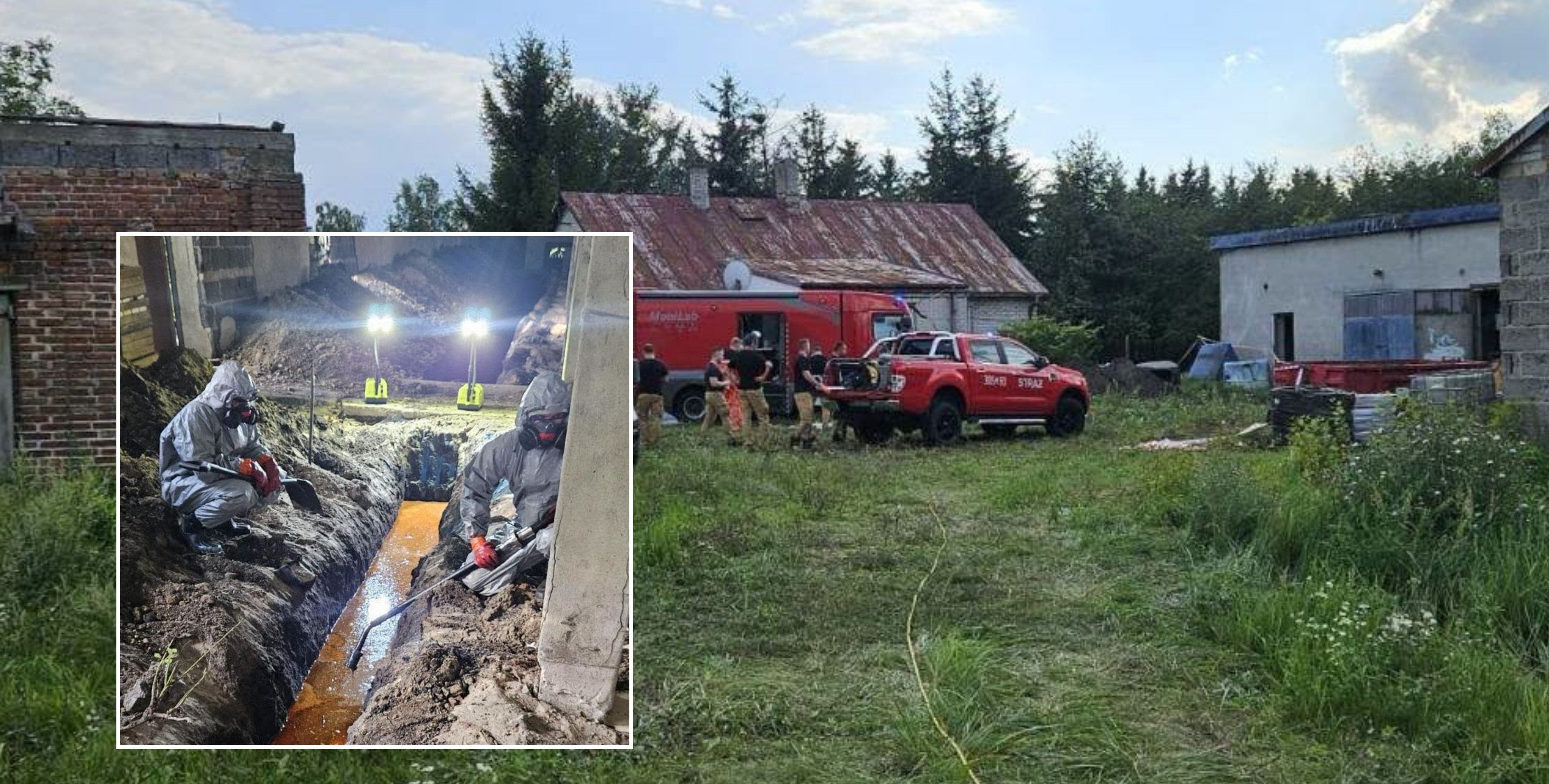 Są nowe informacje po akcji służb w Milęcinie. Zatrzymano czterech mężczyzn