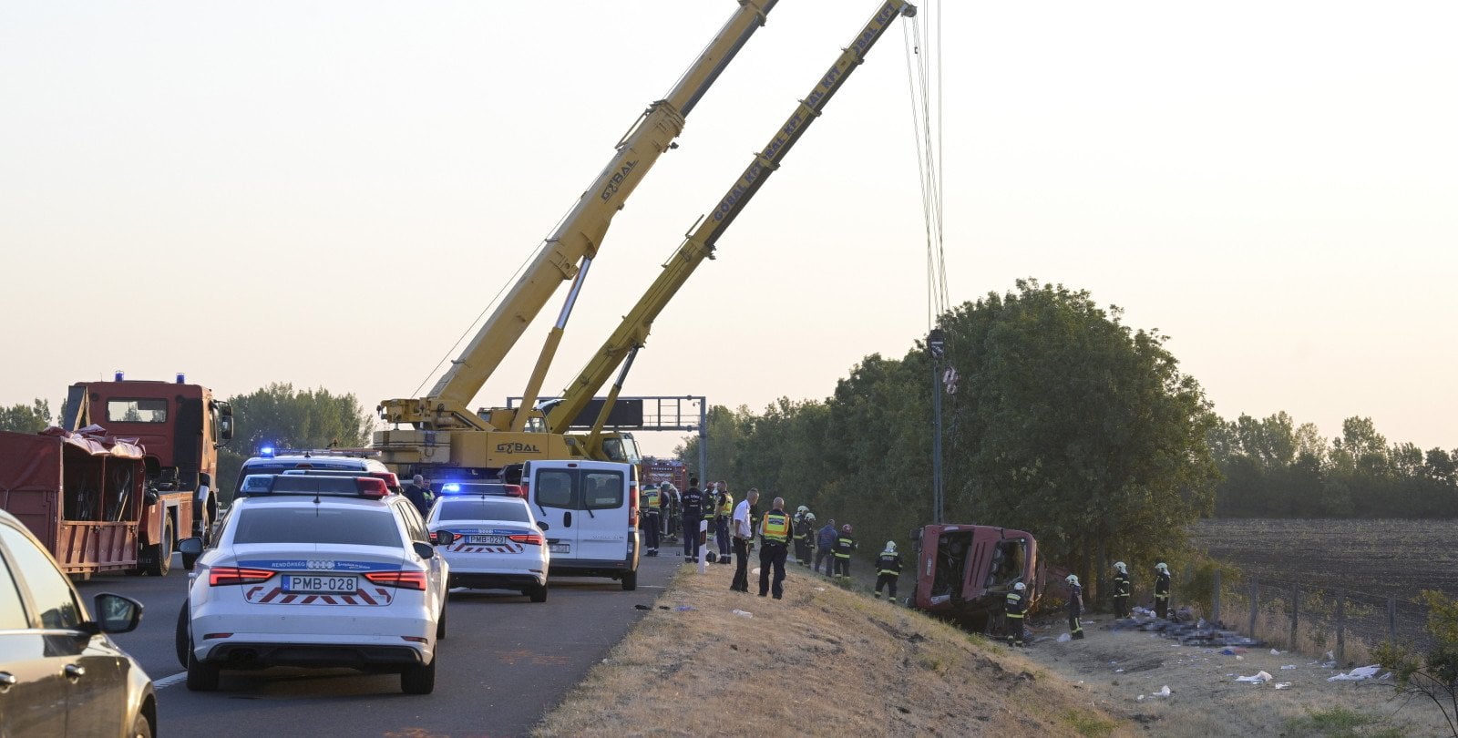 Nowe informacje po tragicznym wypadku na Węgrzech. Jest areszt dla kierowcy