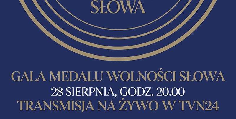 Gala Medalu Wolności Słowa w Gdańsku. Wśród nominowanych autorka audycji w Polskim Radiu RDC