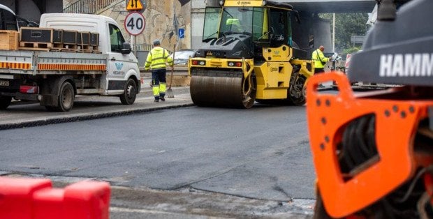 Utrudnienia na Wisłostradzie. Rusza asfaltowanie kolejnego odcinka