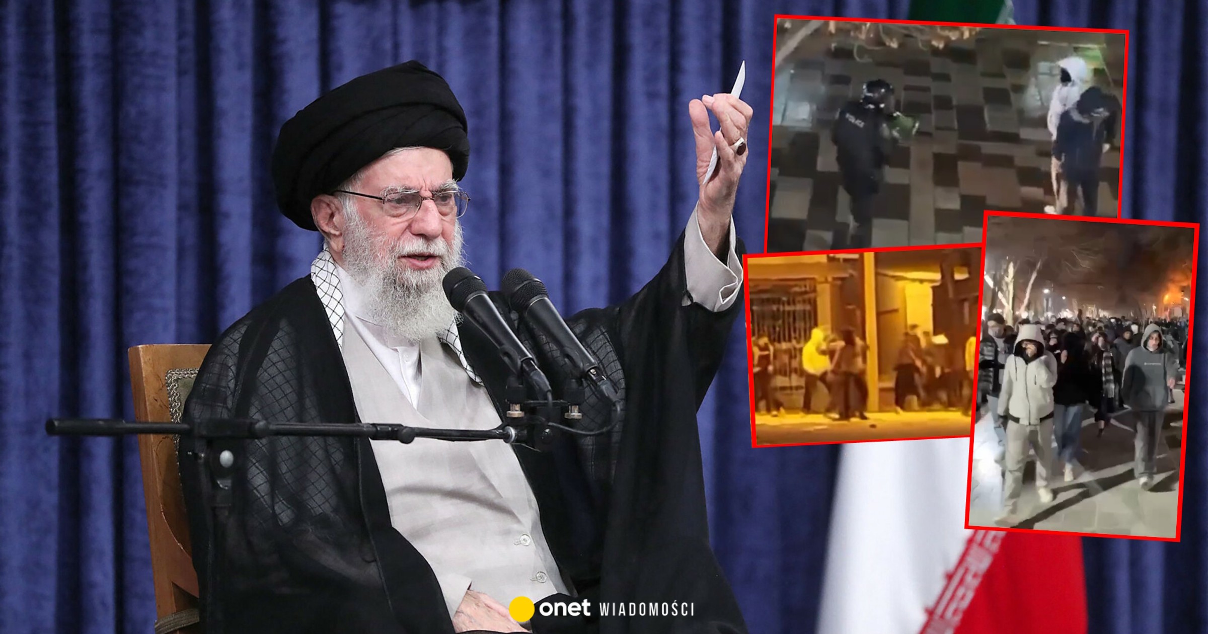 Ostre protesty w Iranie. „Wygląda jak rewolucja”. Do sieci trafiły nagrania