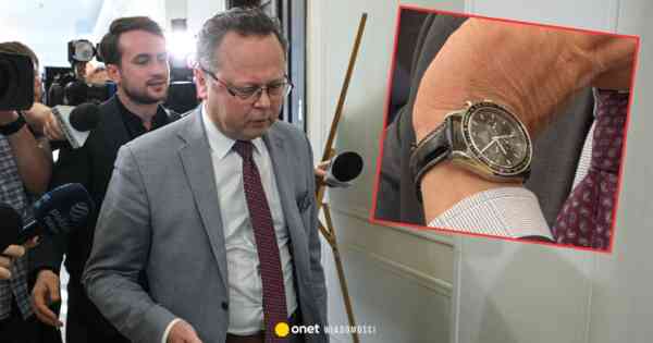 Andrzej Szejna spytany o swój drogi zegarek. Pokrętne tłumaczenia. „Muszę sobie przypomnieć”