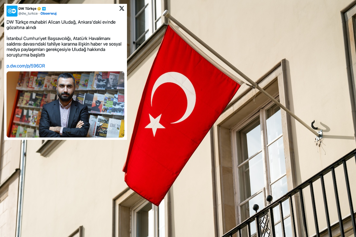 W Ankarze zatrzymano dziennikarza pracującego dla Deutsche Welle