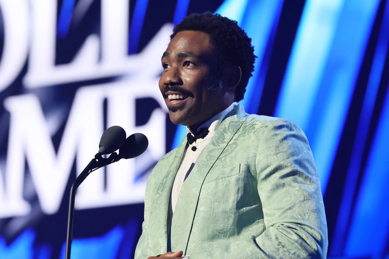 Donald Glover jako Yoshi w „Super Mario Galaxy Film”