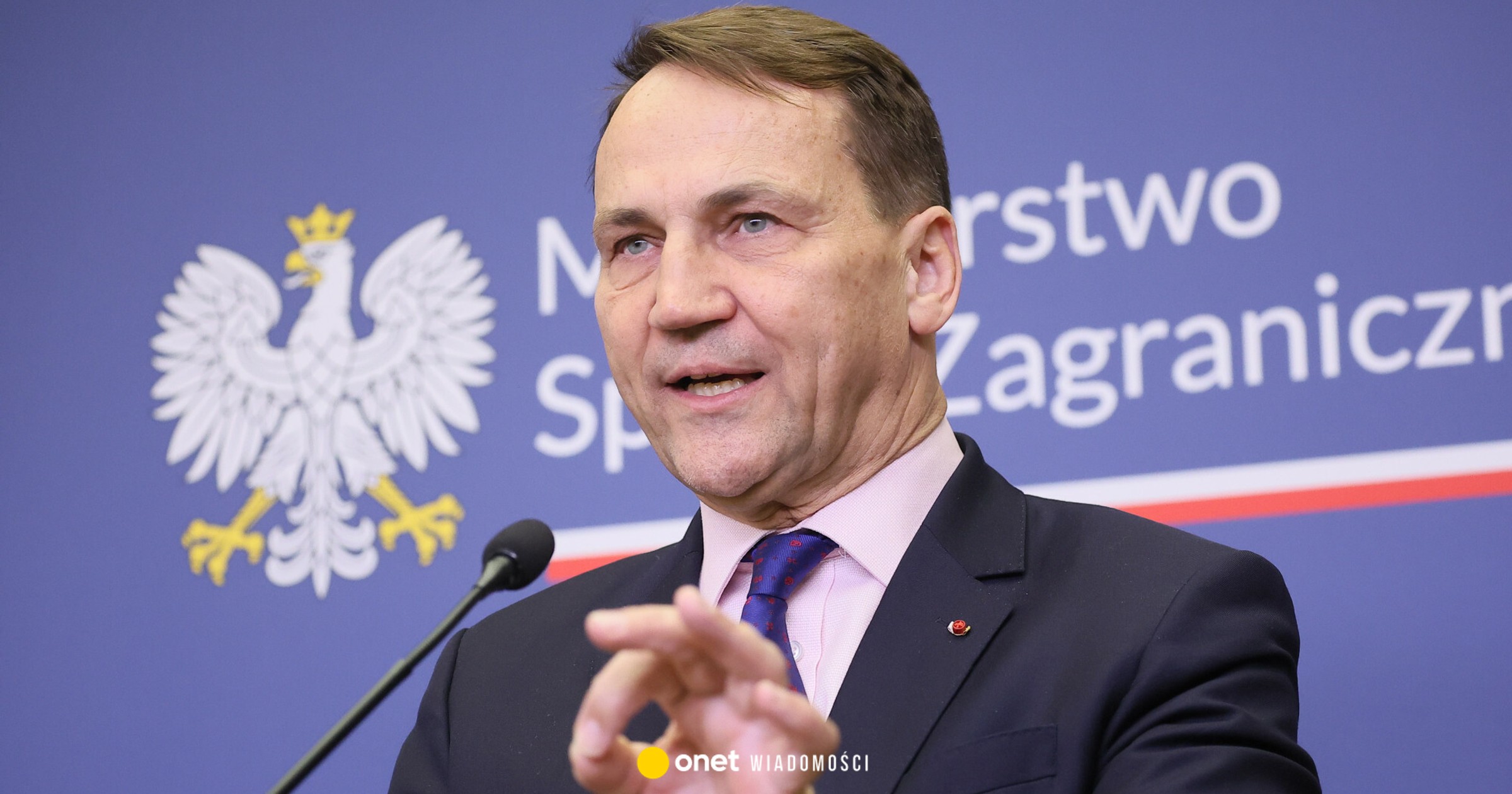 Ważna rozmowa Radosława Sikorskiego. „Omówili najważniejsze tematy”