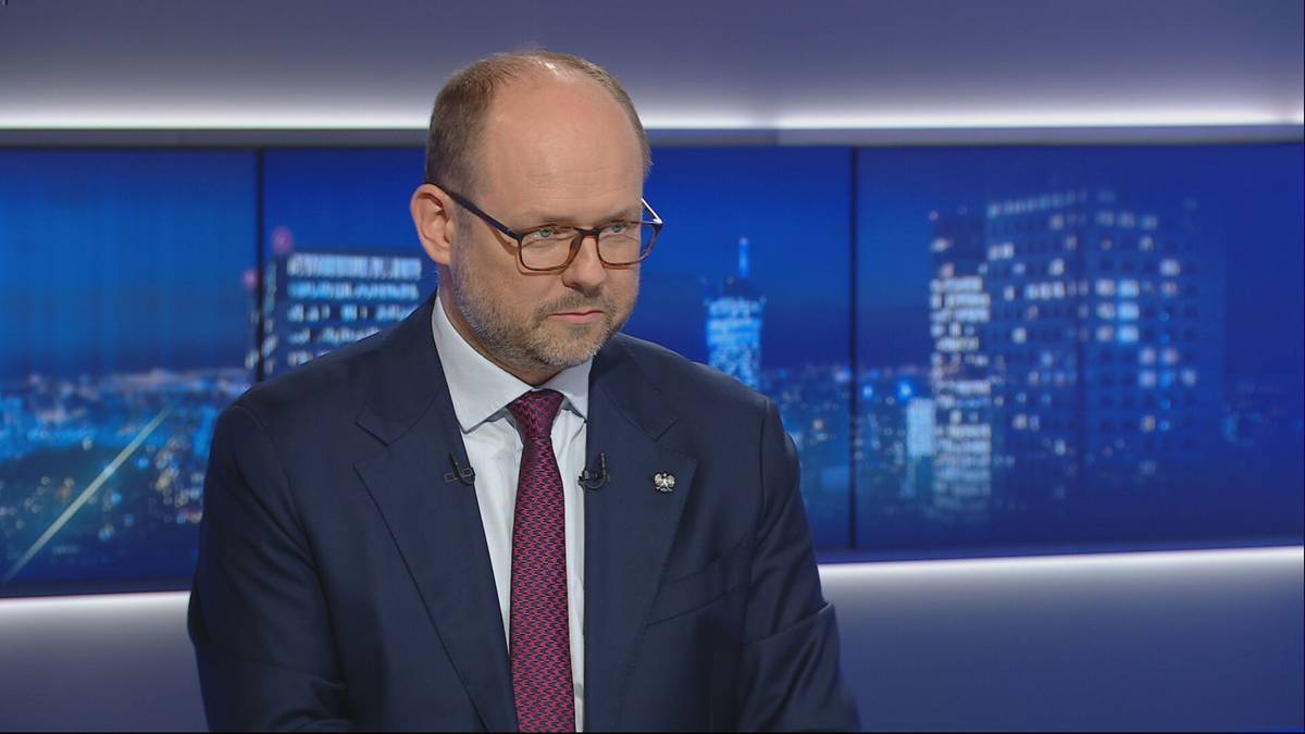 Marcin Przydacz on the show “Gość Wydarzeń.” Watch starting at 7:15 p.m.
