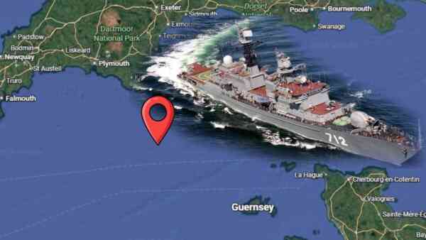 A Russian ship opened fire off the coast of large Britain. "They challenged us"