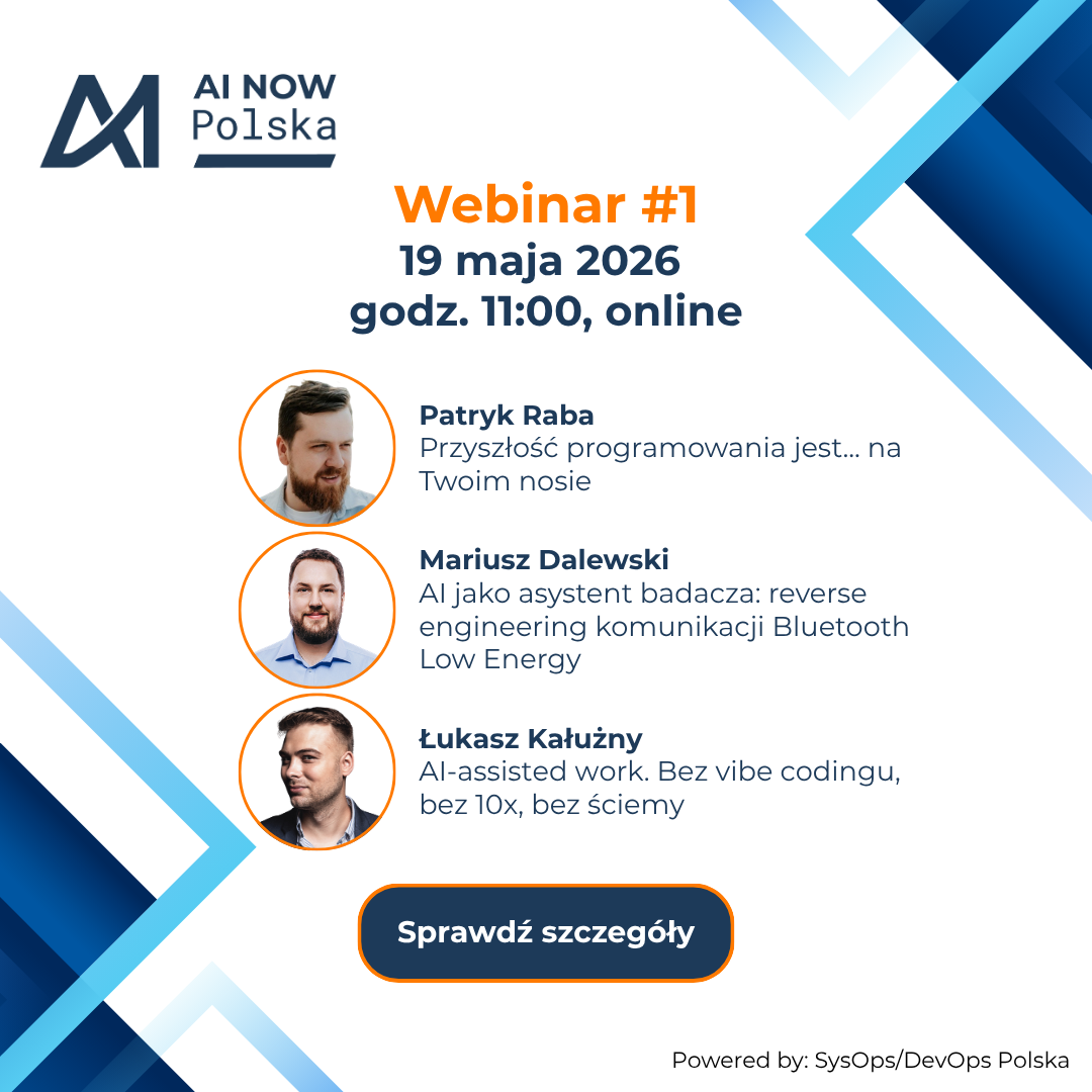 AI Now Polska – dołącz do pierwszego webinaru!