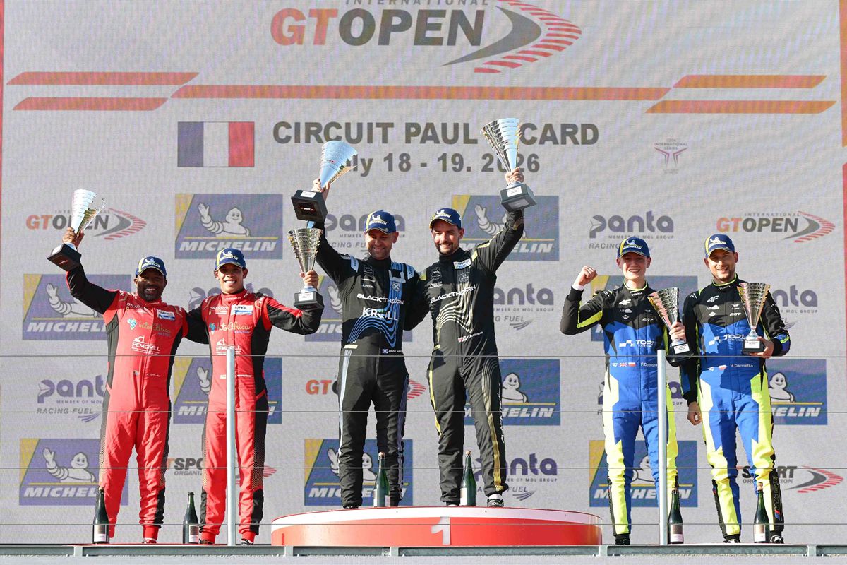 Kolejne podium Fabiana Dybionki w GT Open. Polacy znów w czołówce