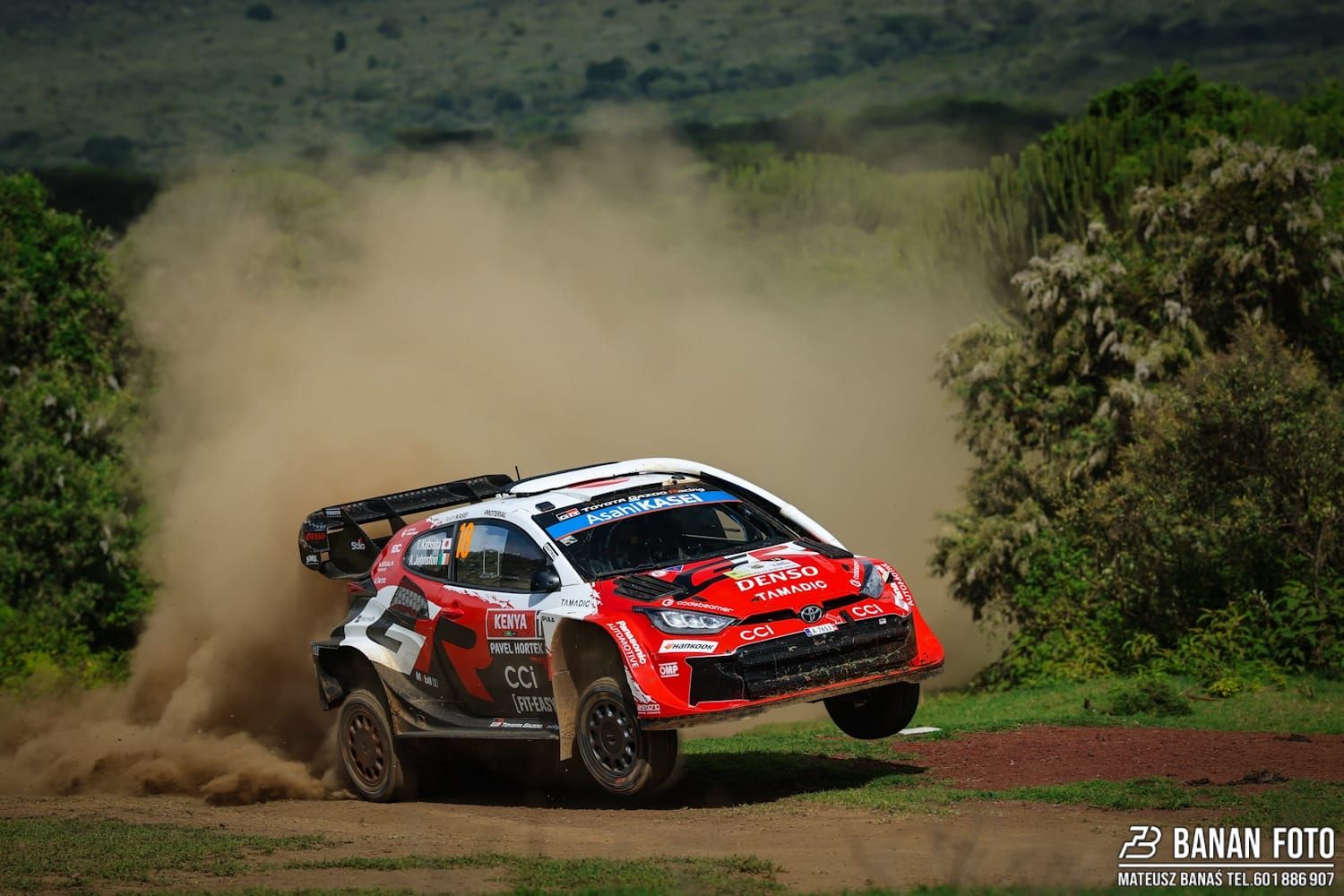 Katastrofa Toyoty w Rajdzie Safari. Katsuta niespodziewanym liderem