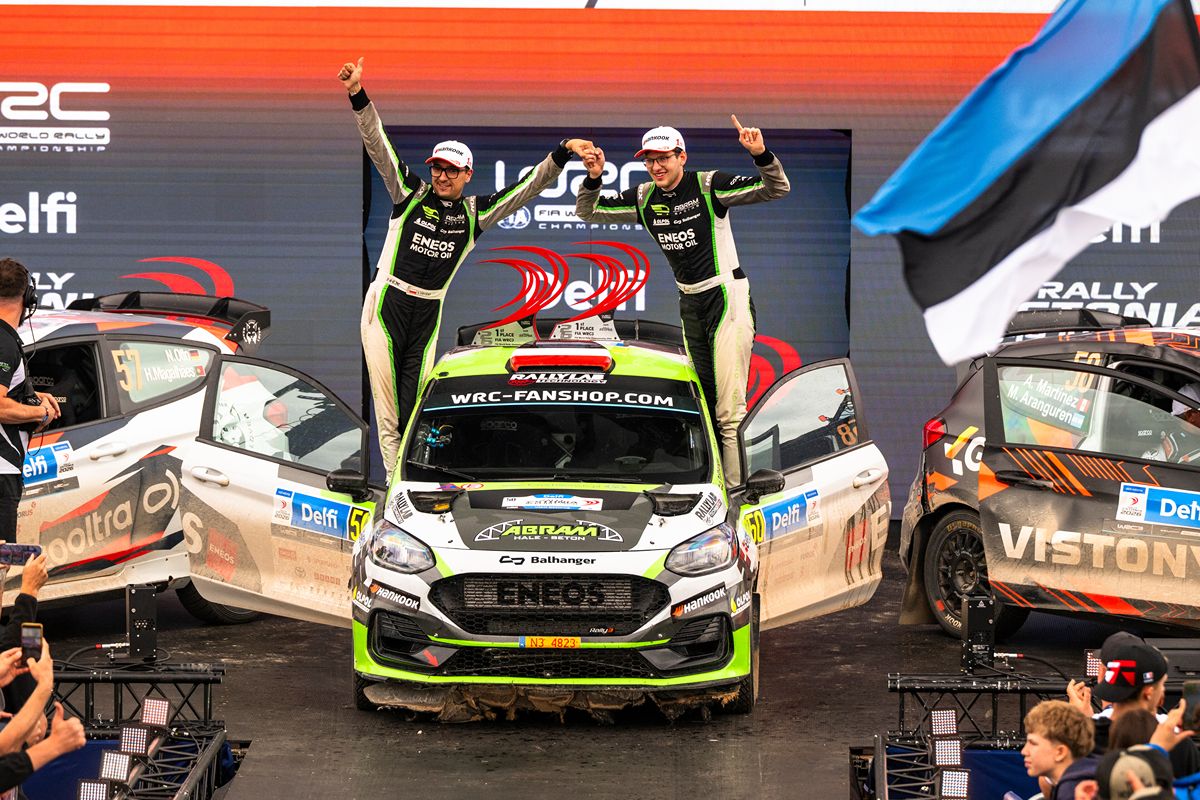 Tymek Abramowski i Jakub Wróbel triumfują w WRC3. Polacy z pierwszym zwycięstwem w mistrzostwach świata