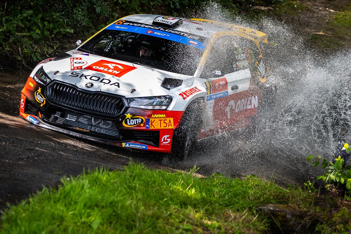 Matulka i Dymurski z pierwszym podium w ERC