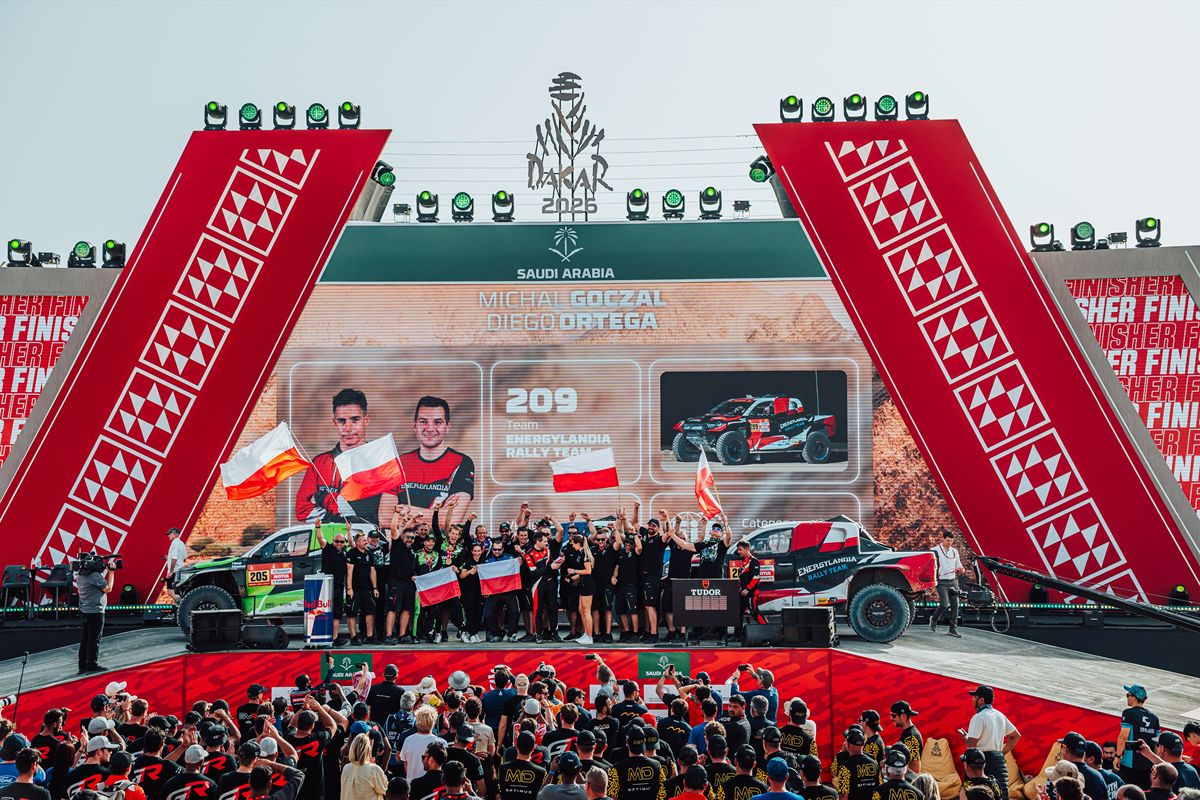 Energylandia Rally Team najlepszym prywatnym zespołem Dakaru 2026