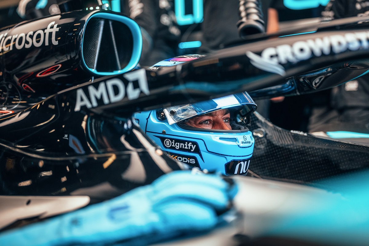 Russell najszybszy na otwarcie weekendu przed GP Chin F1