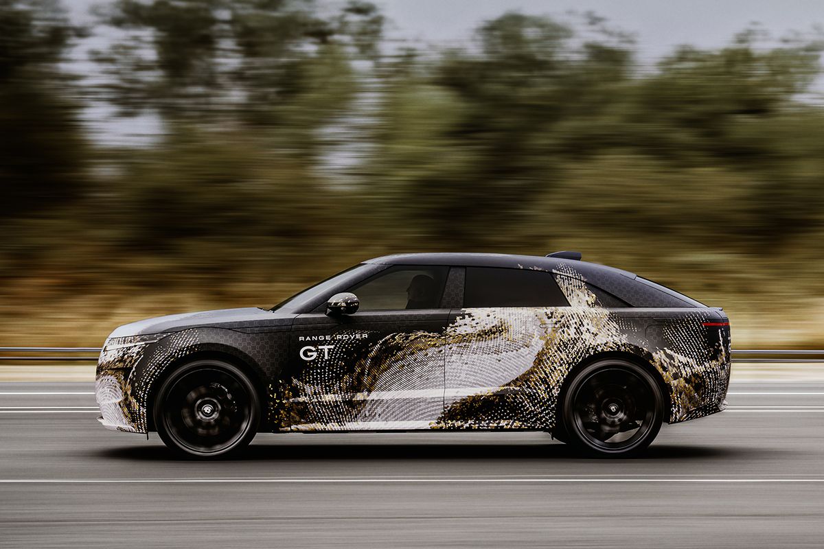 Range Rover wchodzi do nowego segmentu. Nadchodzi elektryczny Range Rover GT