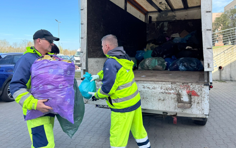 Mobilna zbiórka tekstyliów w Gorzowie
