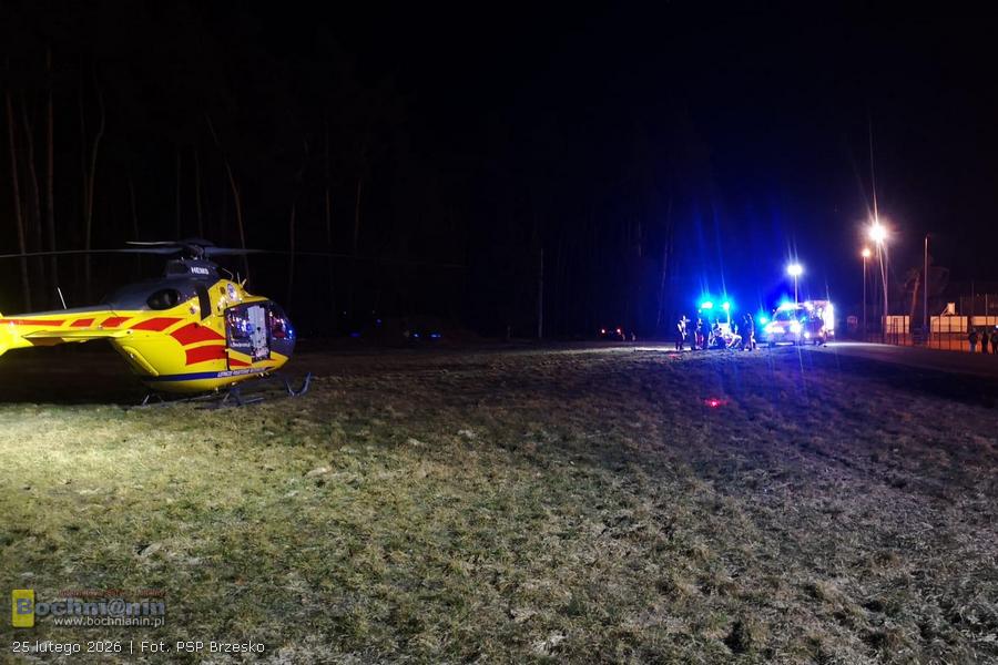 🔴 Borzęcin Górny. Śmiertelne potrącenie pieszego