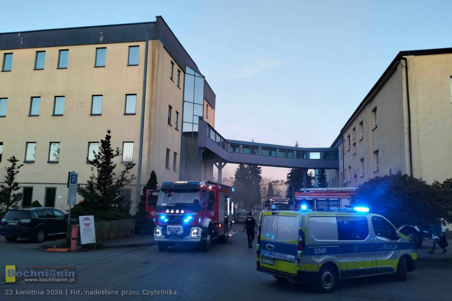 🔴 Bochnia. Pożar w hotelu w pobliżu dworca kolejowego – ZDJĘCIA