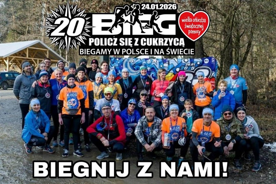 WOŚP. W sobotę w Bochni bieg „Policz się z cukrzycą”