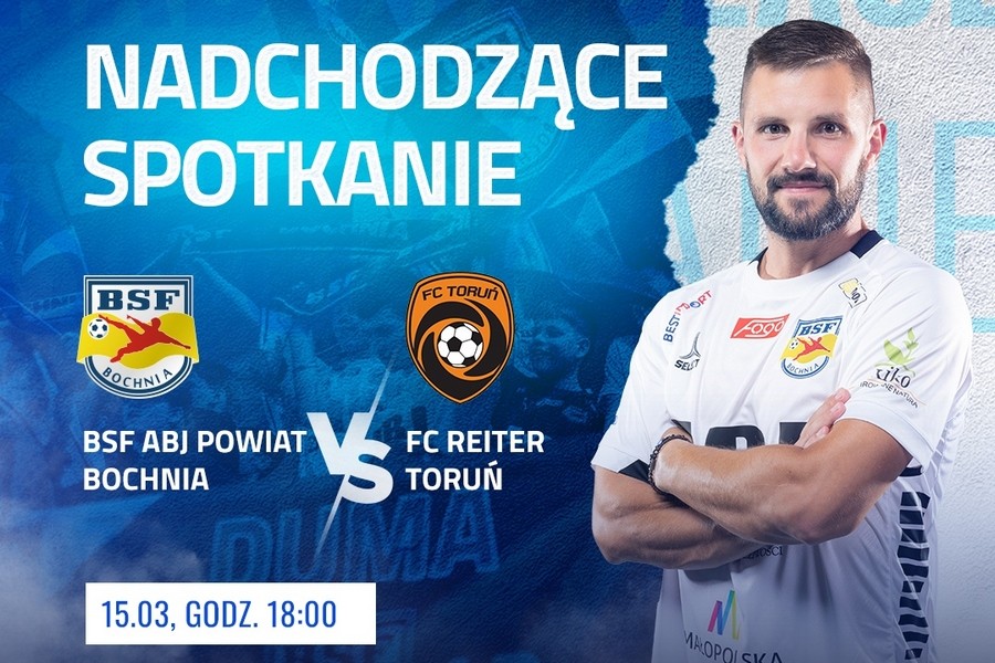 Kolejny istotny mecz BSF. W niedzielę w Bochni zagra z FC Reiter Toruń