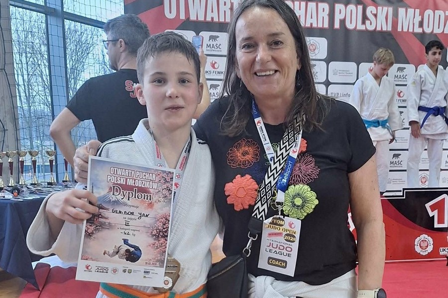 Medale judoków MOSiR Bochnia w Bytomiu. Srebro i brąz w międzynarodowym turnieju