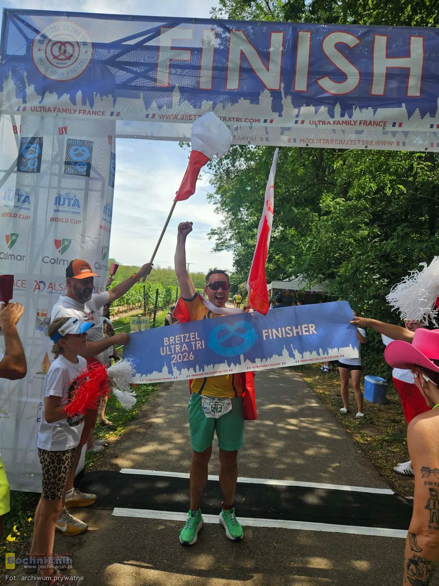 Dwa wielkie sukcesy zawodników Triathlon Team Bochnia we Francji. Ukończyli podwójnego i sześciokrotnego Ironmana
