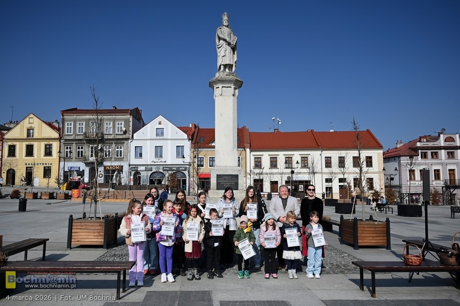 Bochnia świętowała Dzień Króla Kazimierza. Wręczono nagrody w konkursie plastycznym – ZDJĘCIA