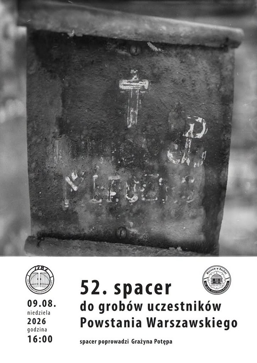 Bochnia. Spacer po cmentarzu przy ul. Orackiej śladami uczestników Powstania Warszawskiego