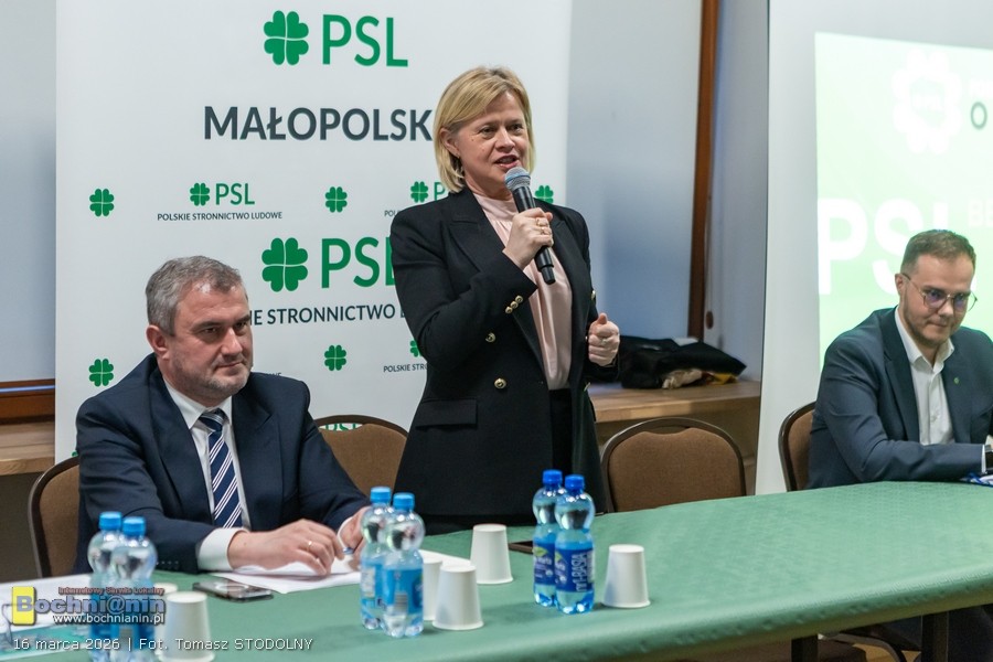 W Bochni odbyło się spotkanie PSL z cyklu „Porozmawiajmy o Polsce” – ZDJĘCIA