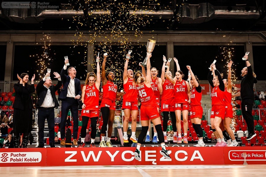 Historyczny triumf Ślęzy! Wrocławianki zdobyły pierwszy dla klubu Puchar Polski