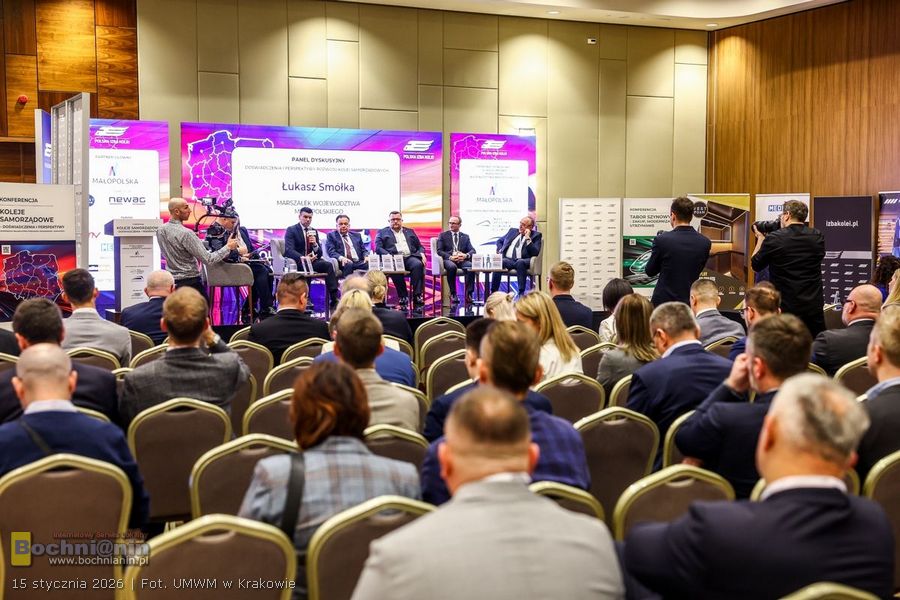 Rekordowy rok dla kolei w Małopolsce