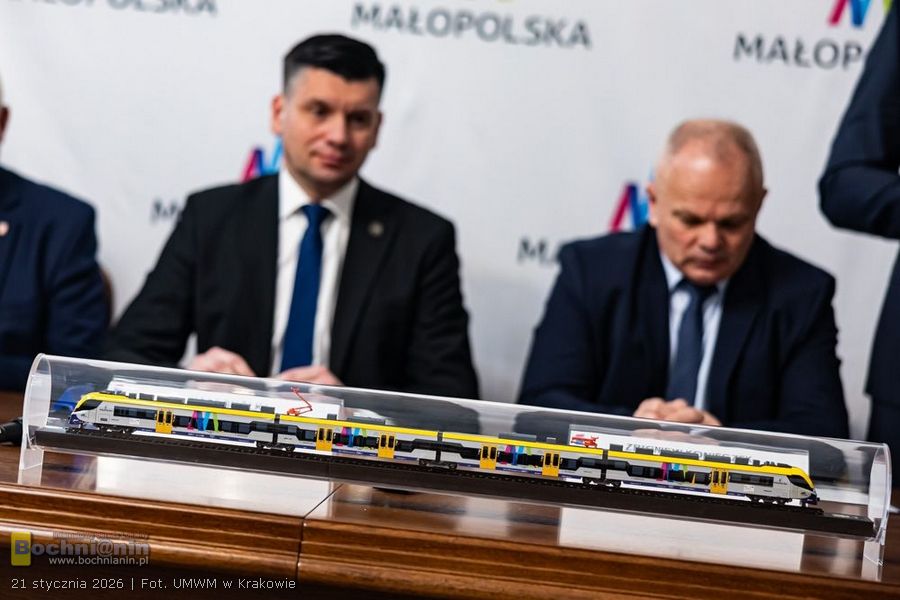 Nowe pociągi dla Małopolski. Także na linię Kraków–Tarnów przez Bochnię