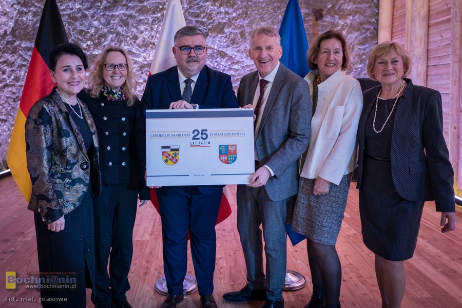 Od porozumienia do przyjaźni. 25-lecie współpracy Powiatu Bocheńskiego i Saarlouis – ZDJĘCIA