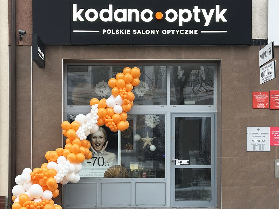 🔸 Wielkie otwarcie KODANO Optyk w Bochni! Wszystkie okulary korekcyjne aż 70% taniej!