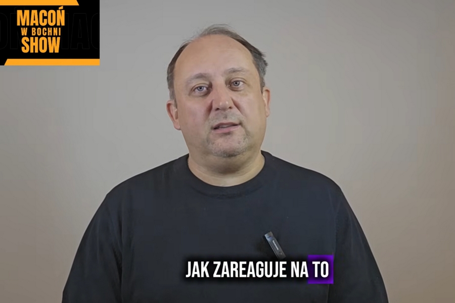 Radosław Macoń wypuścił kontrowersyjne wideo dotyczące referendum