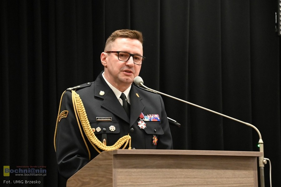 Nowy szef straży pożarnej w Brzesku