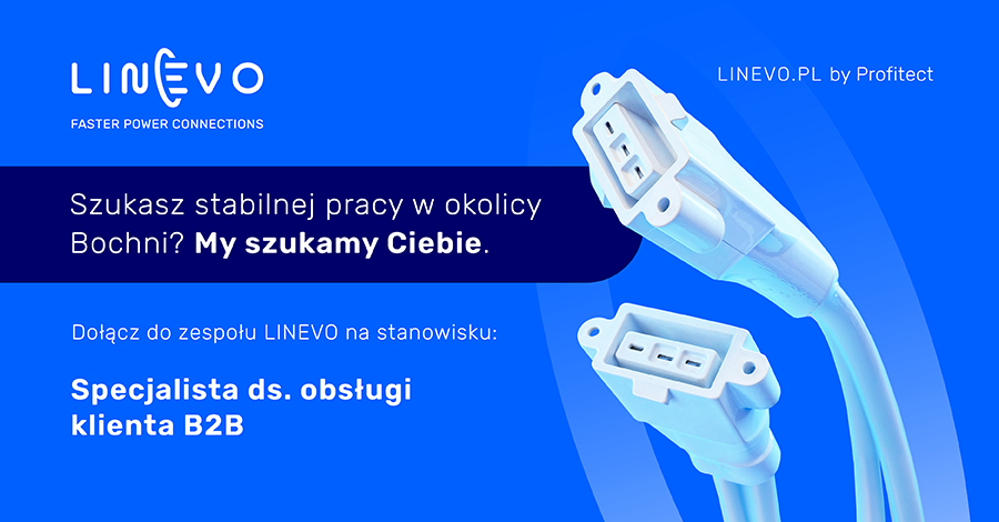 🔸 PRACA w LINEVO: Specjalista ds. obsługi klienta B2B