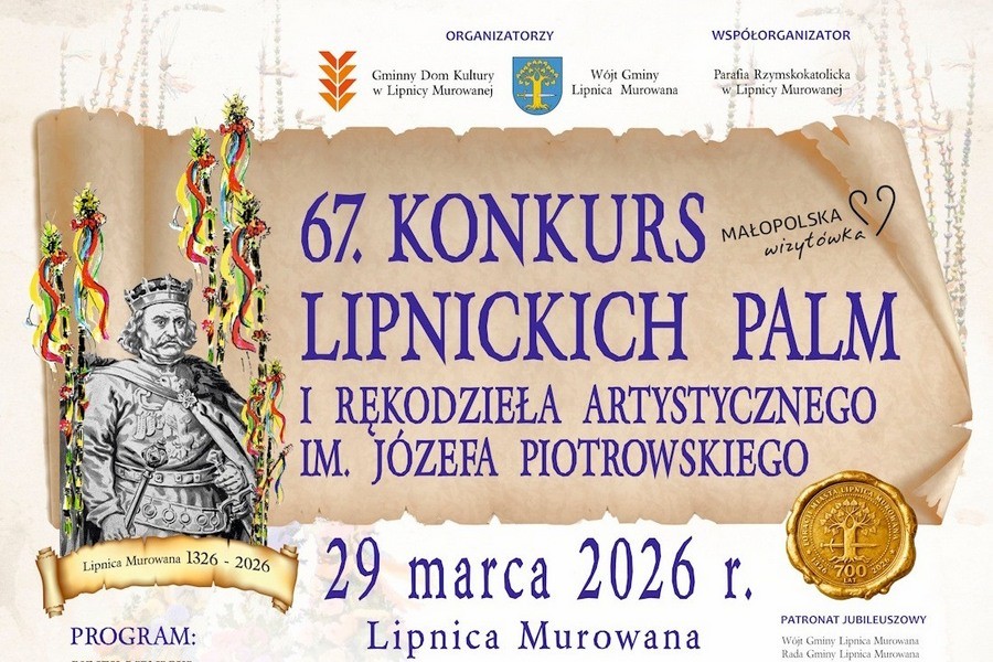 Lipnickie Palmy już w tę niedzielę – PROGRAM