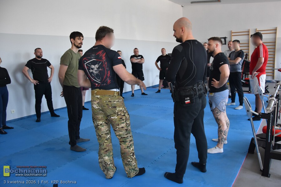 Krakowscy kontrterroryści przeprowadzili szkolenie bocheńskich policjantów