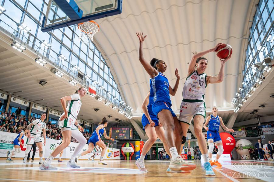 Ruszył wielki finał Orlen Basket Ligi Kobiet. Faworyt z Lublina zrobił pierwszy krok do mistrzostwa