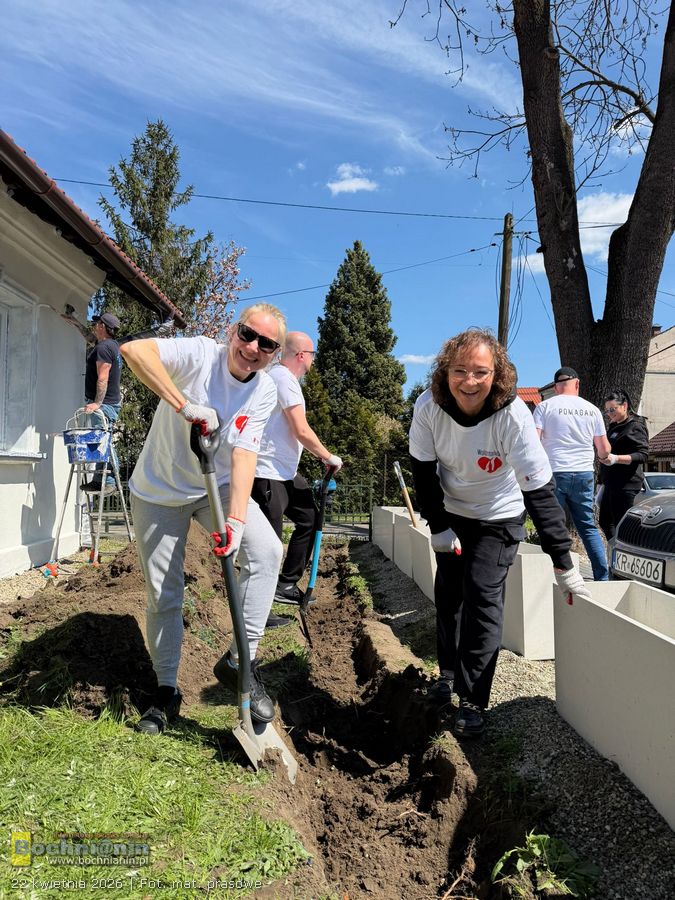 Niepołomice. Rewitalizacja terenów zielonych z okazji Dnia Ziemi