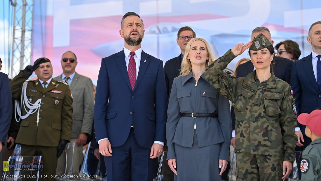 Mieszkanka Gdowa matką chrzestną najnowocześniejszych polskich myśliwców F-35 Husarz – ZDJĘCIA