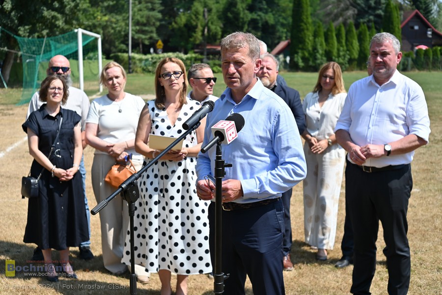 Budowa ośrodka sportowego w Bochni-Chodenicach. Ministrowie deklarują wsparcie