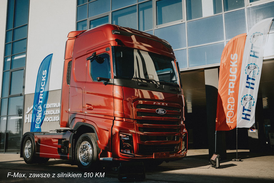 Ford F-Max w Żarskiej Wsi