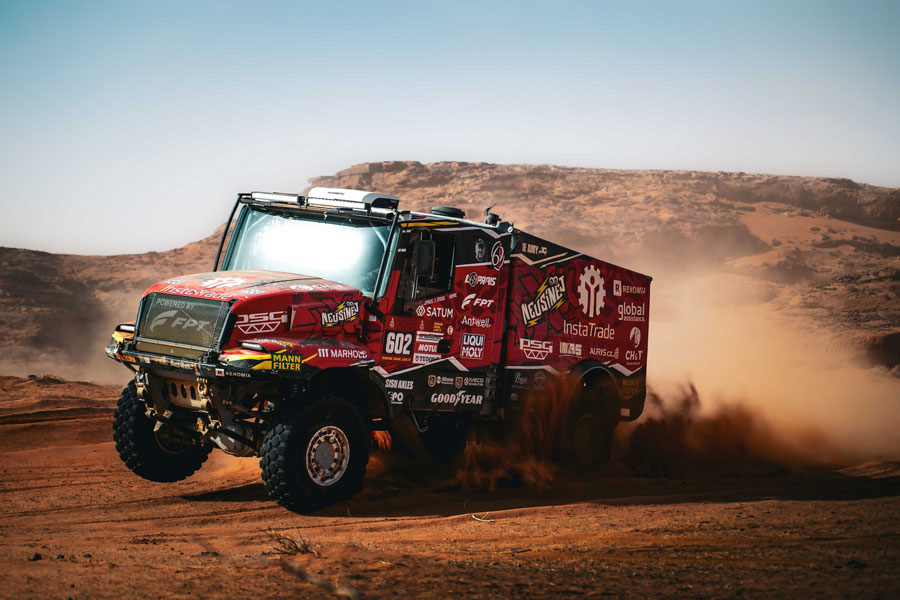 Opony Goodyear na Dakar